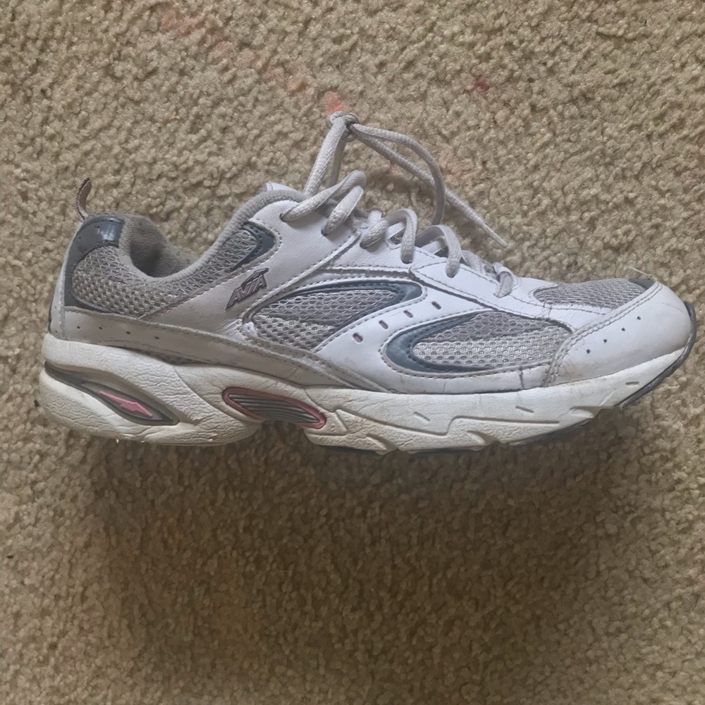 Timeless Avia Black/White/Grey/Pink Running Shoes
